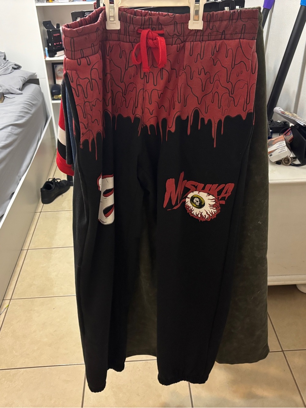 Like New Men’s Medium Mishka Streetwear Brand Sweatpants- Worn Once